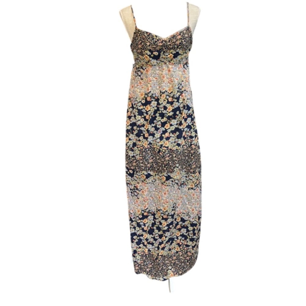 H & M Maxi Boho Floral Dress - 8